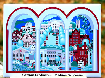 tile DS-001-68 Madison Campus Landmarks 8335